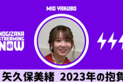 矢久保美緒ちゃんの2023年の抱負が…【乃木坂46】