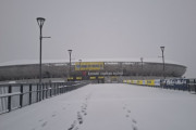 ◆Jリーグ◆等々力、カンセキ、味スタ・ギオンなど各地のJリーグ開催スタジアムで積雪