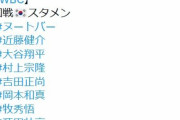 【WBC侍ジャパン対韓国】侍ジャパン、スタメン発表　4（三）村上