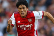 アーセナル冨安は「プレミアに何年もいるかのよう」　“主軸級”のプレーに英記者が脱帽