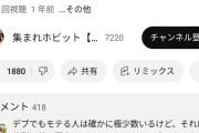 【正論】たぬかな「デブは他責思考の奴が多すぎてマジでキモい。チビと違って改善できるから努力しろ」