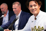 【MLB】大谷翔平との対戦は「全部敬遠します（笑）」　藤浪晋太郎、絶妙の返しで爆笑誘う