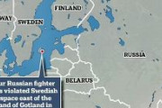 【速報】ロシア軍、スウェーデンに領空侵犯