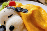 海外「日本人が作ったこのオムライス、キュートすぎて食べられないよ」