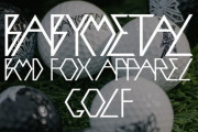 BABYMETALのアパレルブランド"BMD FOX APPAREL"の新ラインナップにゴルフボール