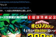 僕ひで(僕のヒーローアカデミア)､一億部突破してしまう
