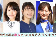 第14回 男性が選ぶ恋人にしたい有名人ランキング