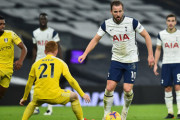 トッテナム、降格圏に沈むフラムとドロー…3位浮上のチャンスを逃す