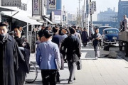 【歴史】カラー映像でよみがえる80年前の渋谷の街歩き動画。