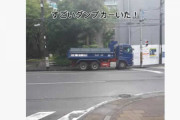 どゆこと！？田舎のお婆ちゃんみたいなダンプカーが居た