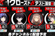 【にじホロ】12月1日(日)～12月3日(火)にてにじさんじ所属ライバーとホロライブ所属タレントが『P5X』をプレイ配信！