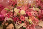 【SKE48】大場美奈「春風亭小朝さんから素敵なお花が届きました」