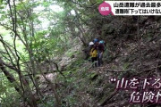 山岳遭難が過去最多遭難したら「山を下ってはいけない」 |  スマホアプリ使えば道迷い遭難はほとんど生じないのにね。