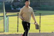 カープ内田湘大、秋季キャンプで『朝活』に励む！「怪我をしたら終わり。練習でしっかり振るための準備をしている」
