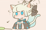 【FGO】 猫ミニモルガン様イラスト！！　ミニモルガン様かわいいです！