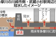 【大敗北】武蔵小杉の浸水、ウ●コ水じゃなく多摩川の泥水だった