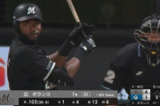 ロッテ・ポランコ(31) .103(39-4) 1本 4打点 OPS.384