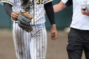 【悲報】阪神、デスノックで井上が負傷…重傷の可能性有り