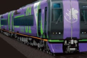 【鉄道】名鉄に「エヴァ初号機」ラッピングトレインが登場、限定デザインのmanacaが当たるスタンプラリーも実施 運行は1月14日から！