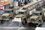 【新型コロナ】 韓国陸軍第2作戦司令部所属の除染車両が防疫作戦