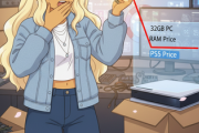 【悲報伝】普通のパソコン用のメモリ32GB、PS5より高くなる