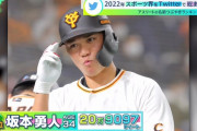 坂本勇人、アスリートつぶやきランキングで上位に入るもスルーされるｗｗｗｗｗｗ
