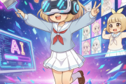 お絵描きAIくん、ハイパーバトルビデオ可愛い女の子も作れる