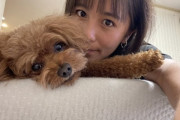 ◆画像◆引退した元なでしこのエース岩渕真奈、愛犬とたわむれる?