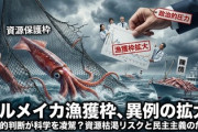 【悲報】枯渇寸前のスルメイカ　漁業者陳情を受け政治家が要求、漁獲枠が2度目の異例拡大