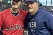 海外「同じチームだったら…」 WBC決勝戦前の大谷翔平とトラウトのツーショットに大興奮！