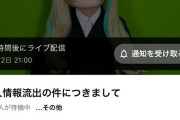 【悲報】人気Vtuber「天羽しろっぷ」さん、KADOKAWA契約書流出で本名住所電話番号口座番号バラされて開き直る…ワイが八神や！