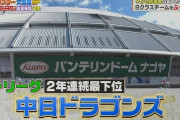 【ジャンクスポーツ】中日ファンの子供「今のままじゃダメなんで」