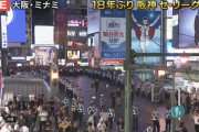 大阪府警ガチ警備　道頓堀ダイブ出来ず