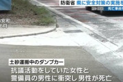 【辺野古ダンプ事故】琉球新報「相次ぐ市民への非難・中傷　はじまりは国の「違法」行為なのに」えええ！？