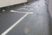 【画像】雨の日の岡山の道路がヤバすぎる・・・