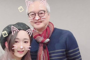 悠木碧さんが大塚芳忠さんと猫耳写真！レジェンド声優の対応最高か