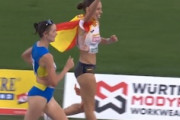 【動画】女子20キロ競歩で3位を確信しゴール直前で喜んだ選手がメダルを逃すｗｗｗ