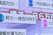 【画像】 「モーニングショー」 保証金バブルに沸く零細店　家賃数万あとは儲けモノ 「これで海外旅行」