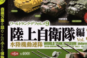 海洋堂、陸上自衛隊の対空戦闘車輌と水陸両用車輌にスポットを当てた、ワールドタンクデフォルメシリーズ第9弾