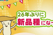 今月もうエリンギ食べた？　実は今月から新種になっていた……！！