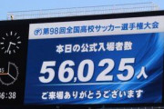 【朗報】今年の高校サッカー決勝、神試合