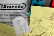 【画像】修理ついでに任天堂サポートに「好きな動物描いて」って送ったら返ってきた