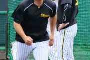 【阪神】育成２位福島圭音が近本光司、筒井コーチと盗塁スタート練習「ロスがある」と課題認識