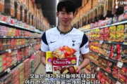 パクリ民族に相応しいパクリ菓子　〜　【サッカー】 「チョコパイとセウカン、おいしいよ」 ソン・フンミンが韓国のお菓子をＰＲ