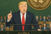 【速報】トランプ大統領、国連総会で神演説「国連などの国際機関が世界の秩序を著しく衰退させた」