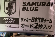 ◆日本代表◆日本代表チップスのレアカードを求めて盛り上がるスレｗｗｗ