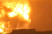【動画】中国、またまた化学工業が大爆発！巨大な火球、キノコ雲、爆音が轟く！