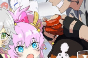 【FGO】チキンを食べる以蔵さん！！　ギャンブル勝ったのかｗ