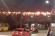 【動画】ブラジルで地獄列車。大炎上しながら走る列車が撮影される。