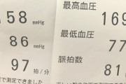 【 画 像 】血圧がヤバい